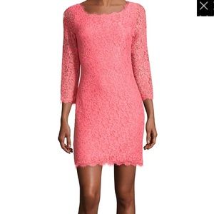 🌷🌷CORAL LACE DRESS🌷🌷